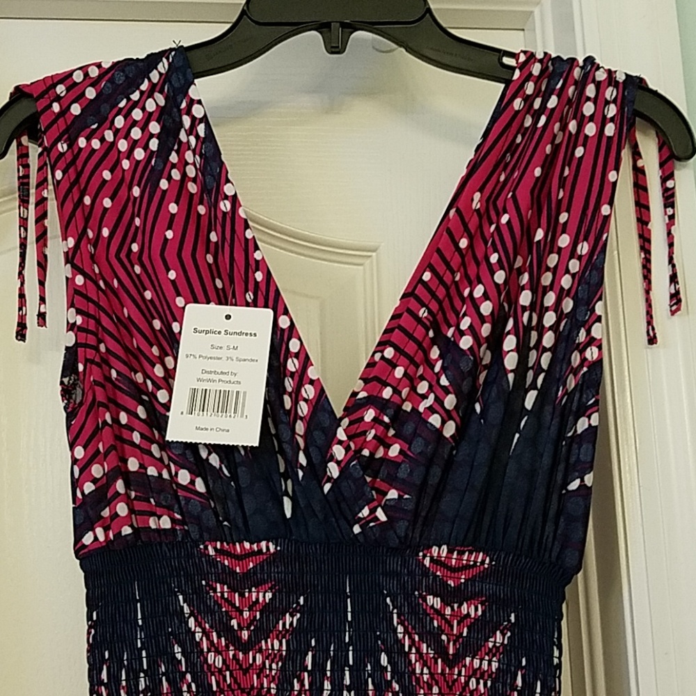 Set of 2 sundresses/bathing suit cover-up, New - Picture 2 of 5